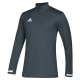 adidas T19 1/4 L/S Tee Men grey/white M