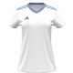 adidas Shirt Women Weiss/Hellblau