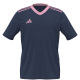 adidas Shirt Youth Navy/Rosa