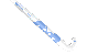 TK W3 CB INDOOR weiss-blau 36.5''