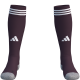 adidas Socks Maroon-White 