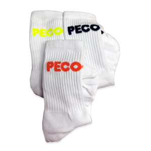 PECO Crew Sock Pack of 3 (Navy / Yellow / Coral)