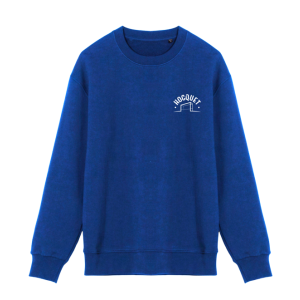 HOCQUET Crew sweat blue