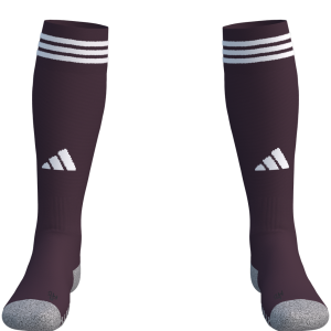 adidas Socks Maroon-White 