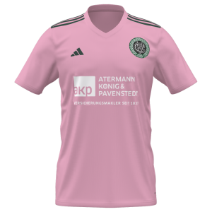 adidas CZV Bremen Torwarttrikot Kurzarm rosa