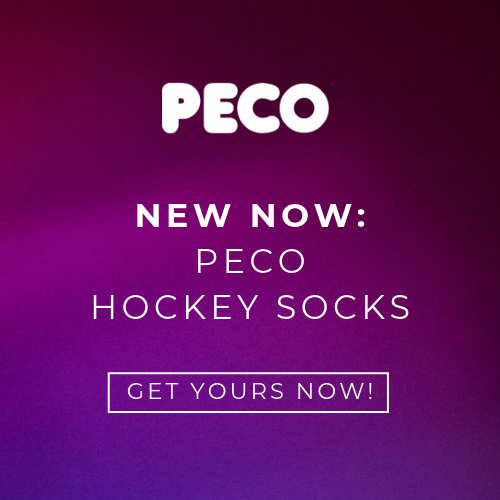 Picture of PECO Hockey socks in different clouds