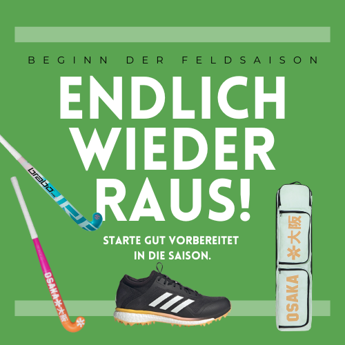 ENDLICH WIEDER RAUS - Beginn der Feldsaison!