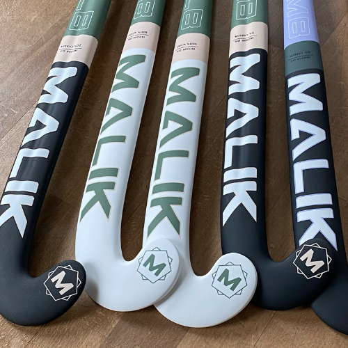 The new MALIK Indoor Range MB and LB. Sticks lying on the floor.